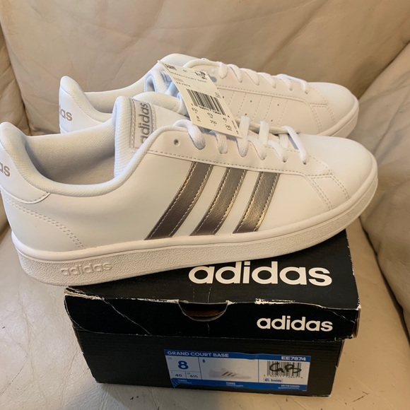 adidas grand court base gold